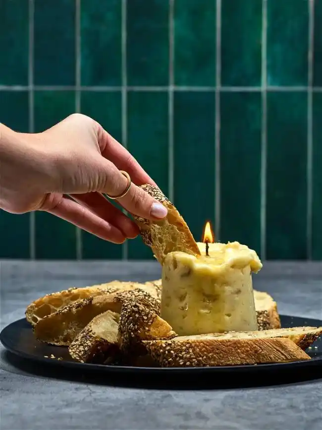 Lumânare comestibilă gourmet